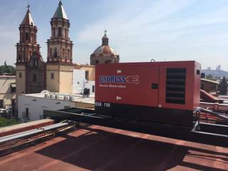 SUMINISTRO E INSTALACIÓN DE PLANTA ELÉCTRICA DE 100 KW, Grupo de Ingenieros Queretanos - GIQSA Grupo de Ingenieros Queretanos - GIQSA Ticari alanlar