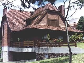 CASA ABA, CABRAL Arquitetos CABRAL Arquitetos Casas de estilo rústico