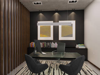 Oficinas CS, Taller Interno Taller Interno Ruang Studi/Kantor Modern