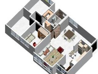 EMPRESA DE DISEÑO ARQUITECTÓNICO Y ESCENOGRAFICO , ERGOARQUITECTURAS FL C.A. ERGOARQUITECTURAS FL C.A. مطبخ حجر اردواز