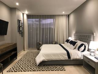 Apto Barranquilla, marisagomezd marisagomezd Phòng ngủ phong cách chiết trung Blue