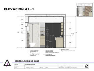 Remodelación de Baño Principal, A3 Interiors A3 Interiors