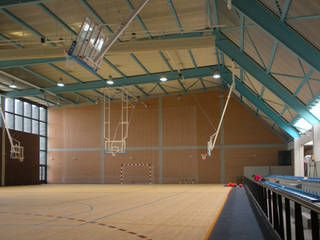 PABELLÓN POLIDEPORTIVO EN VILLANUEVA DEL RÍO Y MINAS (SEVILLA), ayerbe recco arquitectos ayerbe recco arquitectos