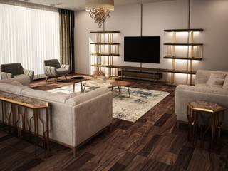 ÇİLEM VİLLA, FY İÇ MİMARLIK FY İÇ MİMARLIK Modern living room