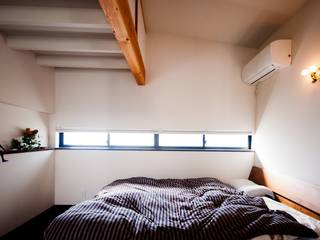 安八町の家, FrameWork設計事務所 FrameWork設計事務所 Scandinavian style bedroom