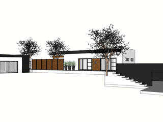 House Pretorius - Northcliff , Graftink Interior and Architectural Design Studio Graftink Interior and Architectural Design Studio Moderne huizen