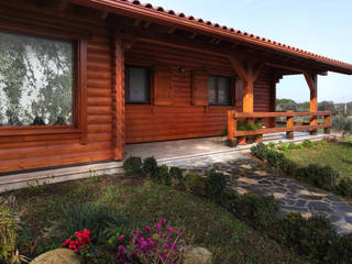 RUSTICASA | 100 projetos | Portugal + Espanha, RUSTICASA RUSTICASA Wooden houses Solid Wood Wood effect