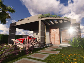 Projeto de Arquitetura para residência em Itatiba, Gabriela Pacheco | Arquitetura+Design+Paisagismo Gabriela Pacheco | Arquitetura+Design+Paisagismo Modern houses