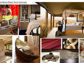 Masai Mara , House of Gargoyle House of Gargoyle Eclectic style bedroom