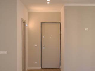 Casa CC, A2pa A2pa Modern corridor, hallway & stairs Concrete