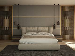 BEYLERBEYİ EVLERİ, FY İÇ MİMARLIK FY İÇ MİMARLIK Modern Bedroom Wood Wood effect