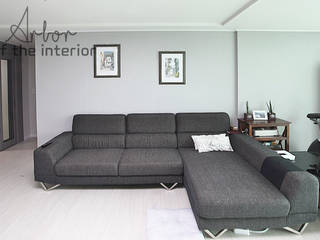 인천 송도신도시 풍림아이원 1차 33평 확장공사, 디자인 아버 디자인 아버 Livings modernos: Ideas, imágenes y decoración