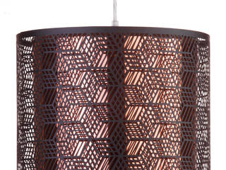 Hex Drum Ceiling Pendant from Litecraft, Litecraft Litecraft Soggiorno moderno Rame / Bronzo / Ottone