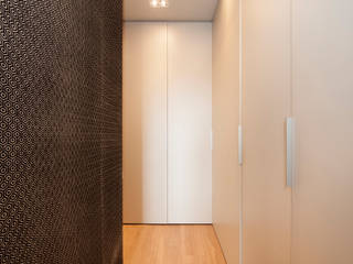 homify Modern corridor, hallway & stairs