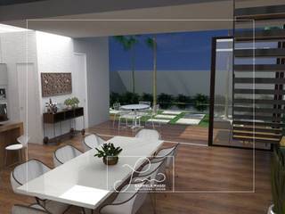 Residência Condomínio Royal Boulevard - Araçatuba SP, GABRIELA MAGGI | ARQUITETURA & DESIGN GABRIELA MAGGI | ARQUITETURA & DESIGN Cocinas modernas: Ideas, imágenes y decoración