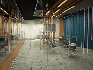 Oficinas Iparfrío, Ibu 3d Ibu 3d Phòng học/văn phòng phong cách hiện đại