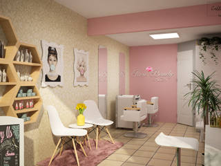Rose Beauty Salon, Citlali Villarreal Interiorismo & Diseño Citlali Villarreal Interiorismo & Diseño Commercial spaces