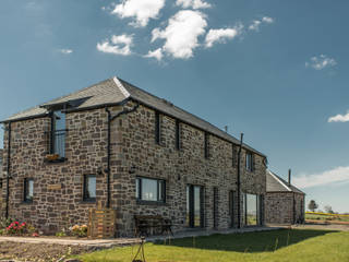 Drumpark 2 Woodside Parker Kirk Architects Rustic style houses Stone