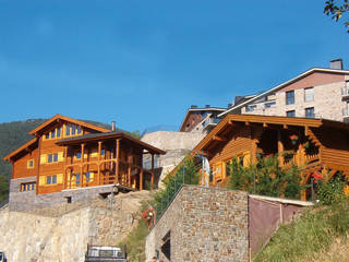 RUSTICASA | 10 projetos | Andorra, RUSTICASA RUSTICASA Wooden houses ٹھوس لکڑی Multicolored