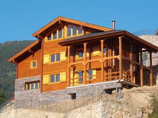 RUSTICASA | 10 projetos | Andorra, RUSTICASA RUSTICASA Wooden houses Solid Wood Multicolored