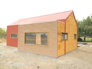 Vivienda prefabricada 52 m2. , BillaniniArquitectos BillaniniArquitectos Casas industriales