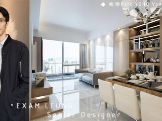 Park YOHO Venezia, Art Deco Design Ltd. Art Deco Design Ltd. Living room Iron/Steel