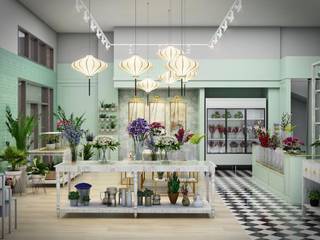 Our ongoing project. A flower shop in Shanghai, The guidelines design studio The guidelines design studio