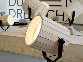 Barrel Lamp, Nieuwe Heren Nieuwe Heren ห้องนั่งเล่น คอนกรีต