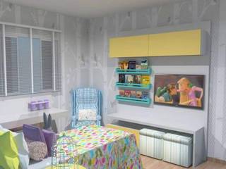 Quarto Menina, Nume Design de Ambientes Nume Design de Ambientes Modern nursery/kids room