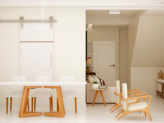 Projeto de Interiores, SCK Arquitetos SCK Arquitetos Modern dining room
