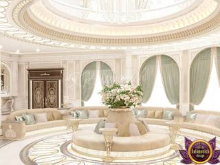 ​Masterpiece interior design of Katrina Antonovich, Luxury Antonovich Design Luxury Antonovich Design Classic style corridor, hallway and stairs