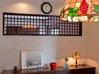 アジアンテイストな空間, 有限会社ミオ・デザイン 有限会社ミオ・デザイン Asian style living room
