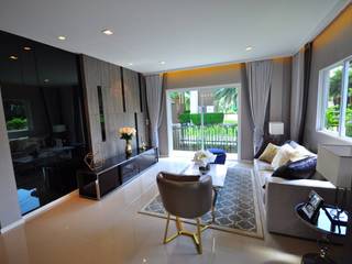 บ้านตัวอย่าง คาซ่าวิลล์ ราชพฤกษ์-พระราม5, safehouse decoration safehouse decoration حديقة داخلية