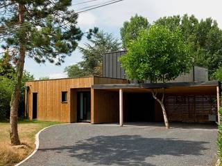 RUSTICASA | Casa em Jouars-Pontchartrain | Versailles, RUSTICASA RUSTICASA Wooden houses لکڑی Wood effect