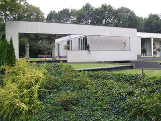 facelift woning Doetinchem, Maartje Kaper Architecte BNA Maartje Kaper Architecte BNA Jardins modernos Pedra