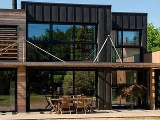 RUSTICASA | Casa em Jouars-Pontchartrain | Versailles, RUSTICASA RUSTICASA Wooden houses Wood Wood effect