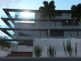 Pelicanos Condos, Arturo Santander Arquitectos Arturo Santander Arquitectos 房子 水泥