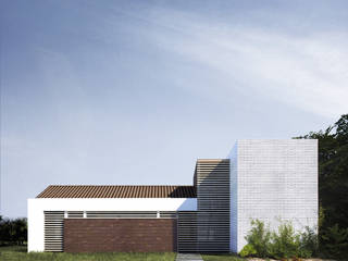 Casa Ginebra JPO, COLECTIVO CREATIVO COLECTIVO CREATIVO 現代房屋設計點子、靈感 & 圖片 木頭 White