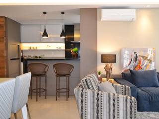 Apartamento Verena, Join Arquitetura e Interiores Join Arquitetura e Interiores Modern living room