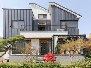 전주 농소마을 주택 시공, THE JK THE JK Casas estilo moderno: ideas, arquitectura e imágenes