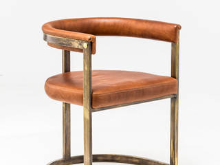 Dining chairs and barstools, Egg Designs CC Egg Designs CC Salas de jantar modernas Cobre/Bronze/Latão