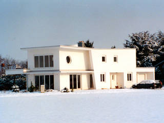 Einfamilienhaus mit Einliegerwohnung Niederkassel-Lülsdorf, Architekturbüro Uerdingen Architekturbüro Uerdingen Casas de estilo moderno