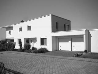 Einfamilienhaus mit Einliegerwohnung Niederkassel-Lülsdorf, Architekturbüro Uerdingen Architekturbüro Uerdingen Casas de estilo moderno