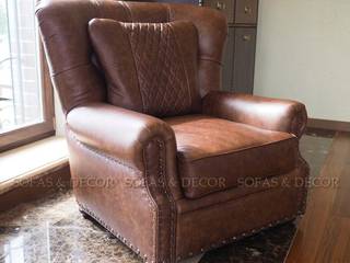 Кресла изготовленные на заказ, Sofas&Decor Sofas&Decor Classic style living room Leather Grey