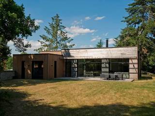 RUSTICASA | Casa em Le Prieuré | Montfort l'Amaury, RUSTICASA RUSTICASA Casas de madera Madera Acabado en madera