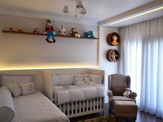 Dormitório Infantil Join Arquitetura e Interiores Quarto infantil moderno