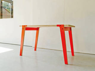 Switch table and bench, rform rform Living room Wood Wood effect