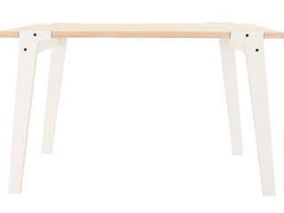 Switch table and bench, rform rform Salones escandinavos Madera Acabado en madera