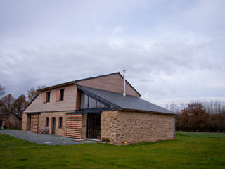 Habiter la ruine, Atelier Claire Dupriez Atelier Claire Dupriez Maisons modernes