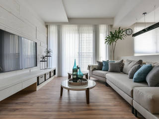 客廳 存果空間設計有限公司 Scandinavian style living room